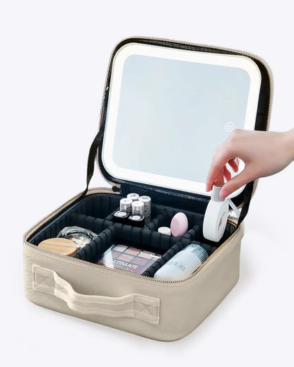 LED Travel Makeup Case with Mirror