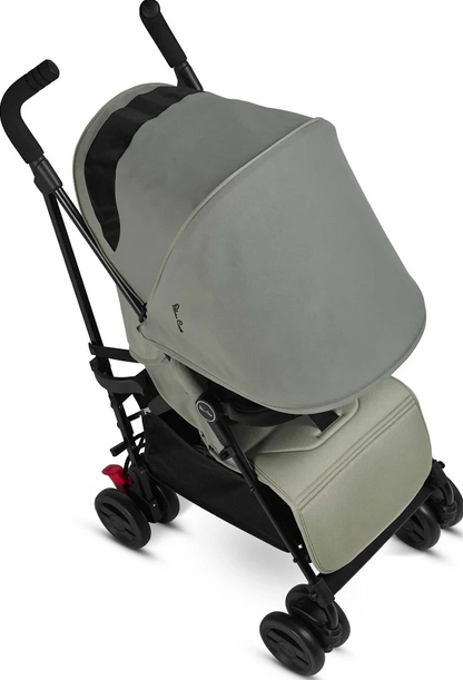 Silver Cross Pop Stroller Sage Lightweight Foldable Baby Pushchair