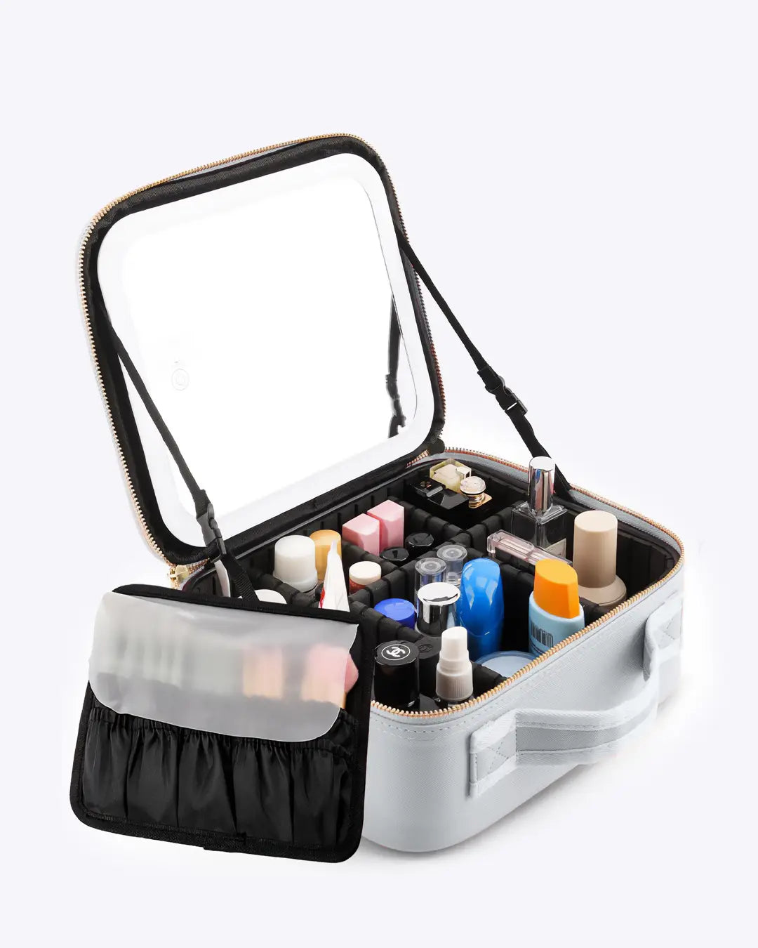 LED Travel Makeup Case with Mirror