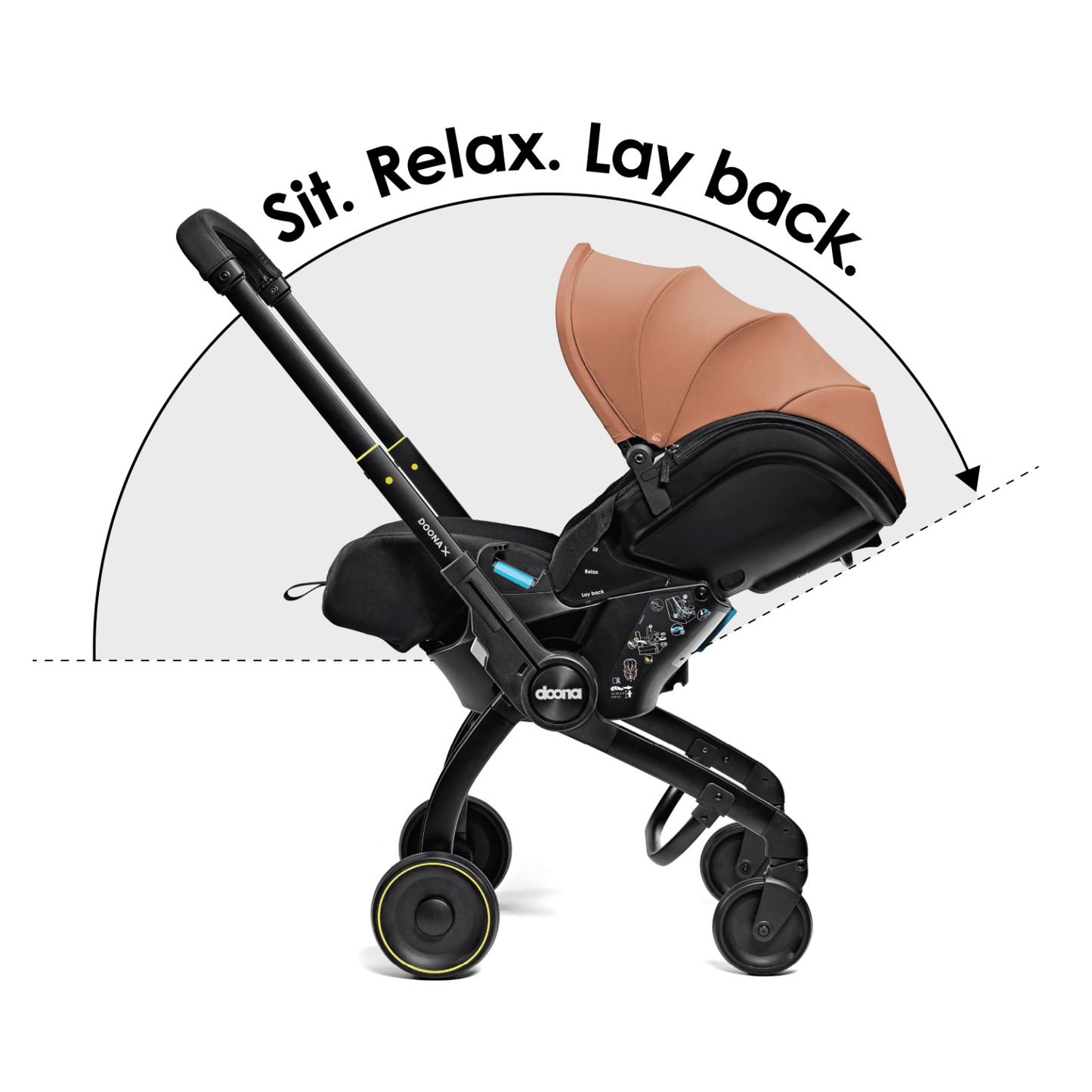 Doona X Car Seat & Stroller - Terracotta