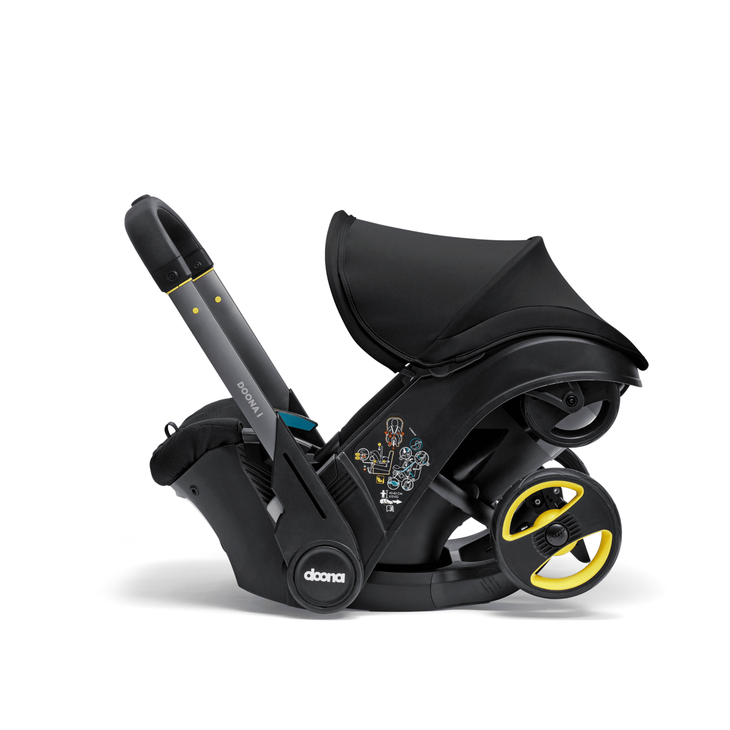 Doona i Car Seat & Stroller Nitro Black