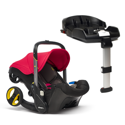 Doona+ Car Seat & ISOFIX Flame Red