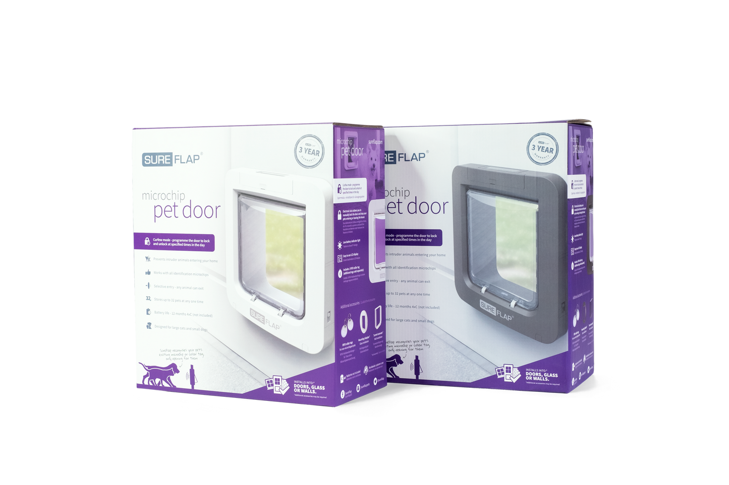 SureFlap Microchip Pet Door Brown