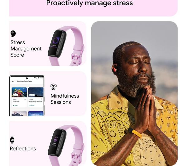 Fitbit Inspire 3 Lilac Tracker