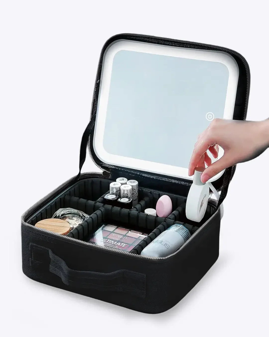 LED Travel Makeup Case with Mirror