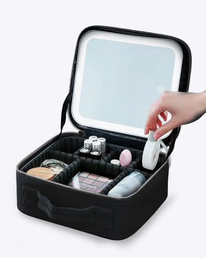 LED Travel Makeup Case with Mirror