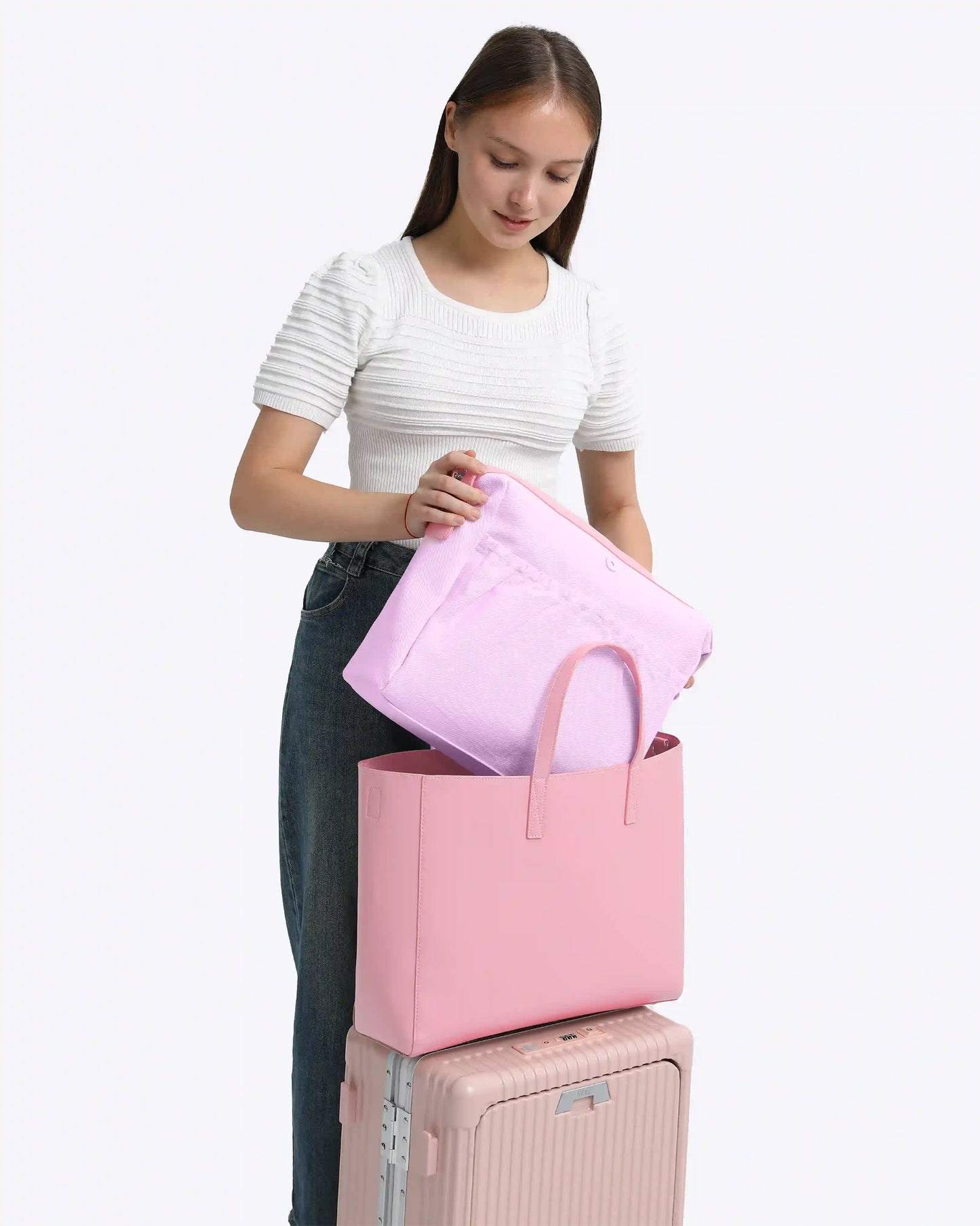 Large Carry All Tote Bag for Travel and Daily Use