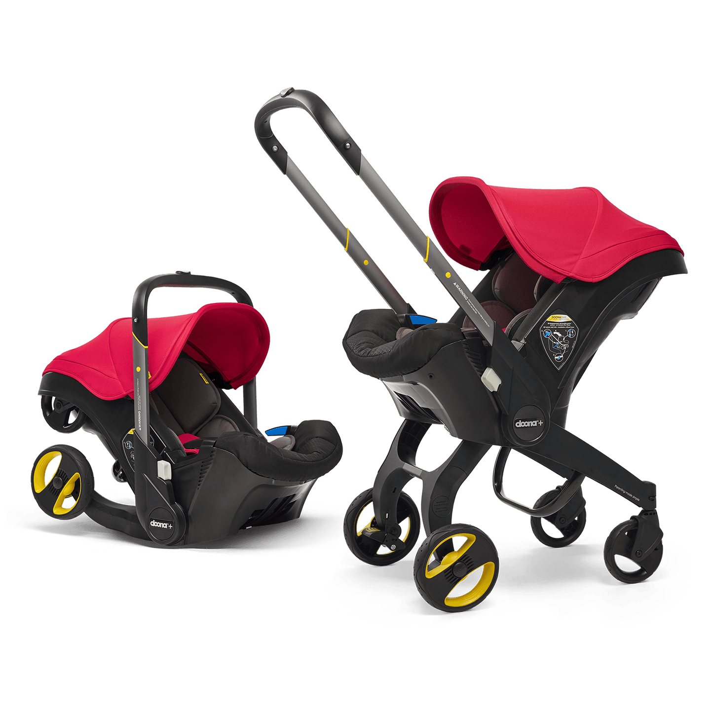 Doona+ Car Seat & Stroller Flame Red