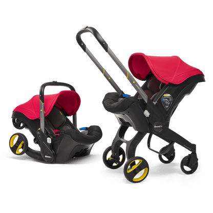Doona+ Car Seat & Stroller Flame Red