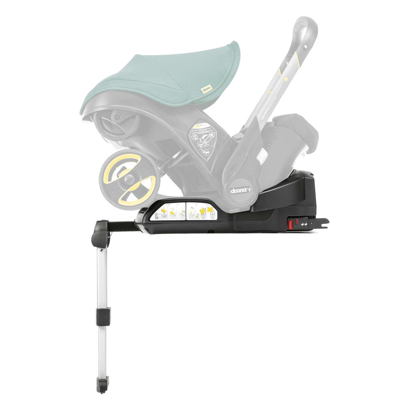 Doona+ Car Seat & ISOFIX Desert Green